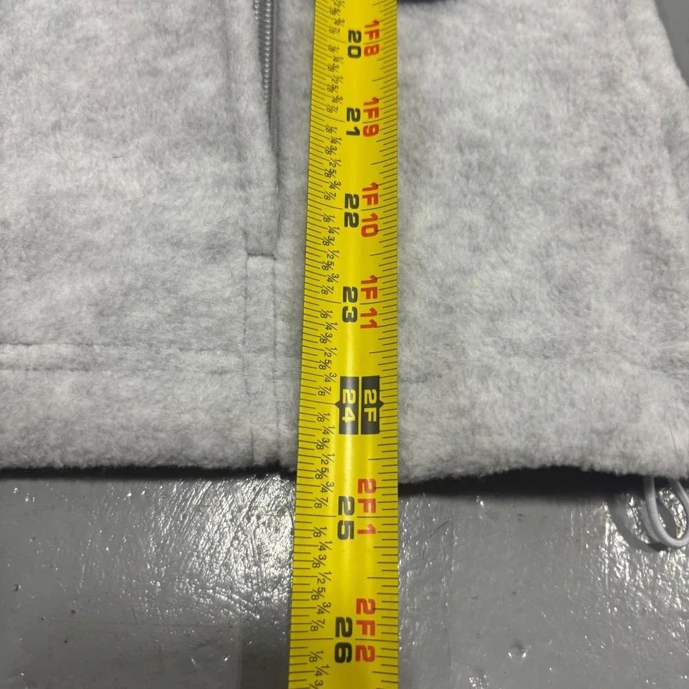 Columbia Benton Springs Full Zip Fleece Jacket Grey Womens 2X 1372112-034 NEW